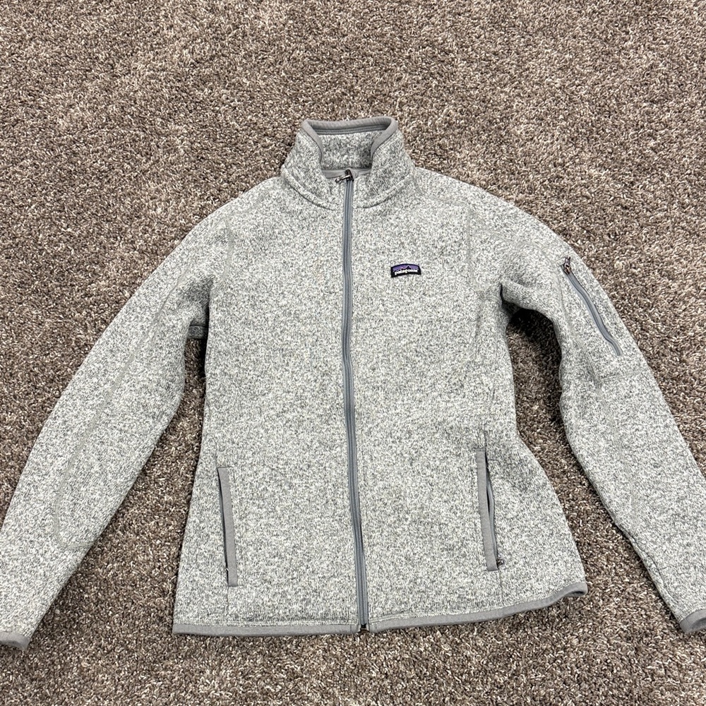 Patagonia Women's Light Gray Better Sweater Jacket